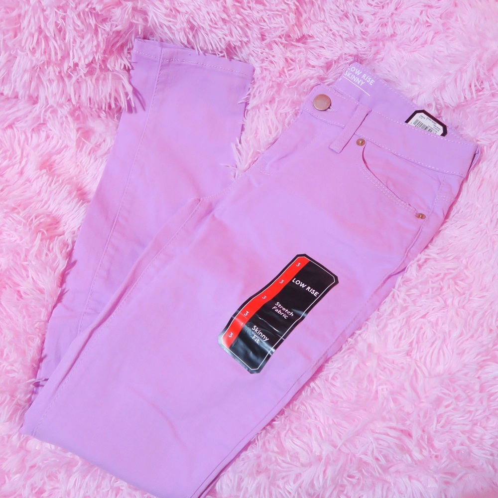 Lavender Skinny Jeans